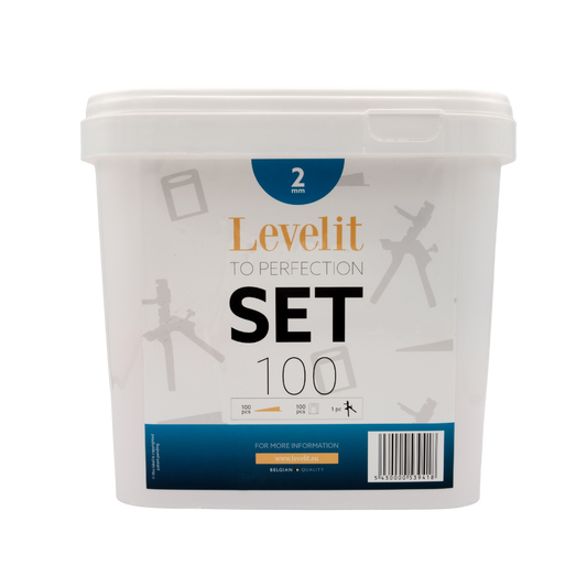 Levelit Set | 2mm | 100 stuks