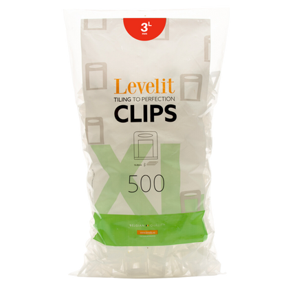 XL Clips | 3Lmm | 500 stuks